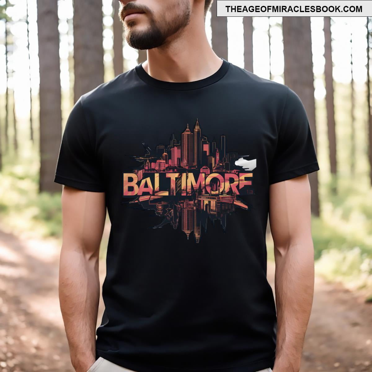 Baltimore Maryland Active Tshirt