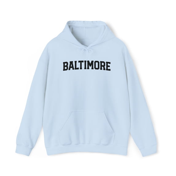 Baltimore Maryland Moving Away Hoodie, Gifts, Hooded Sweatshirt