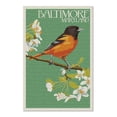 thumbnail image 1 of Baltimore, Maryland, Oriole Letterpress, 500 Piece Challenging 19 x 27 Jigsaw Puzzle for Adults and Family, Made in USA, 1 of 2