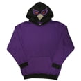 thumbnail image 1 of Baltimore, Maryland Purple Friday Raven Face Men's Costume Hoodie, 1 of 3
