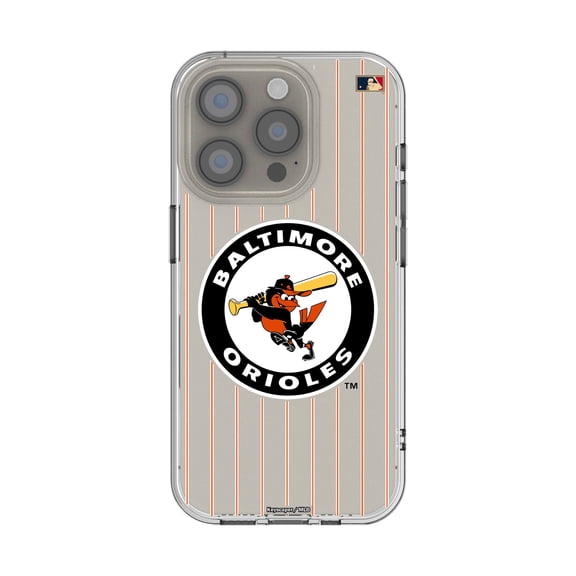 Baltimore Orioles 1966-1969 Cooperstown Pinstripe iPhone Clear Case