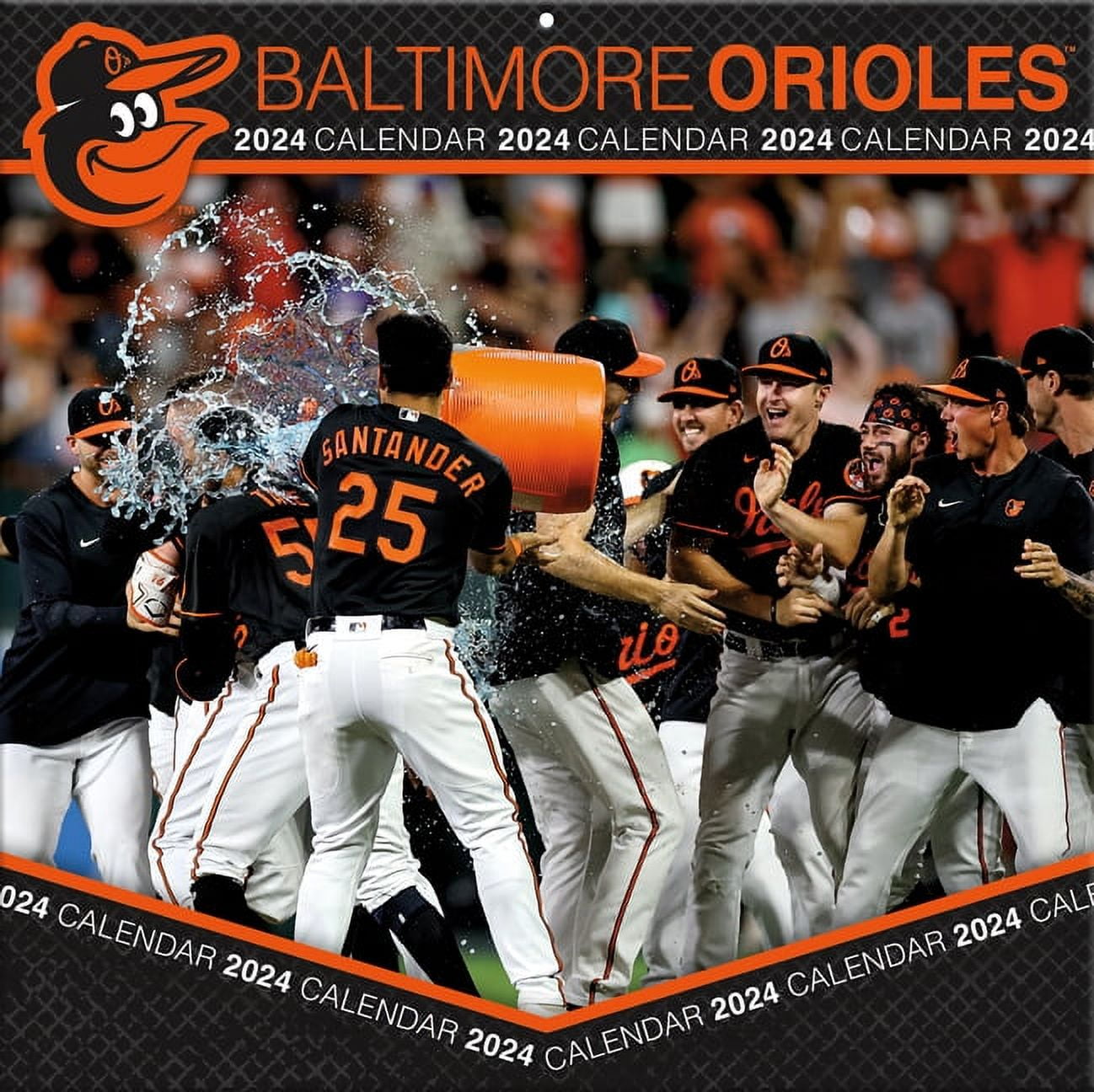 Baltimore Orioles 2024 12x12 Team Wall Calendar (Other)