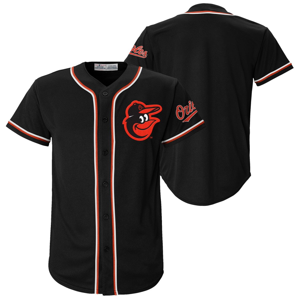 MLB Baltimore Orioles Youth Primary Color Synthetic Jersey