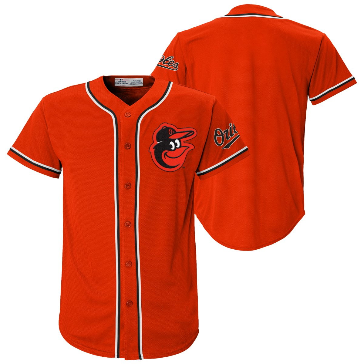 MLB Baltimore Orioles Youth Secondary Color Synthetic Jersey