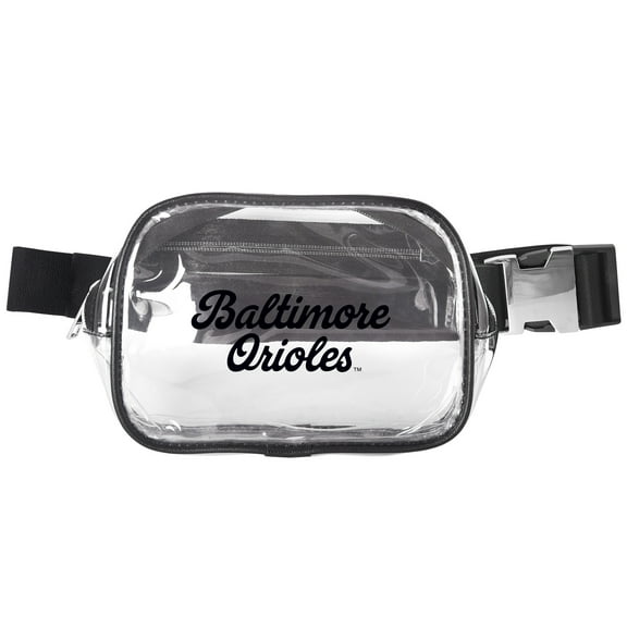 Baltimore Orioles Clear Belt Bag
