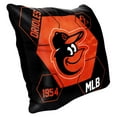 thumbnail image 1 of The Northwest Group  Baltimore Orioles 16" x 16" Connector Velvet Pillow, 1 of 2