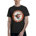 Baltimore_Orioles Men's Casual T Shirt Cotton Active T Shirt Gym