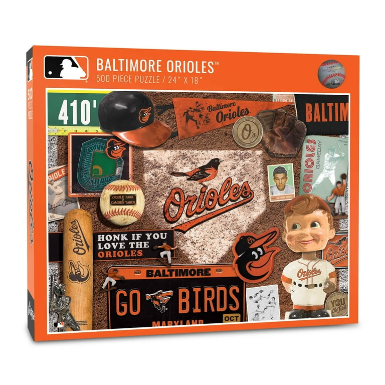 Baltimore Orioles Series Puzzle - 500-Piece Memorabilia - Walmart.com
