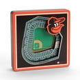 thumbnail image 1 of Baltimore Orioles Stadium View Magnet, 1 of 4