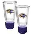thumbnail image 1 of Baltimore Ravens 2-Pack 4oz. Cheer Shot Set with Silicone Grip, 1 of 1