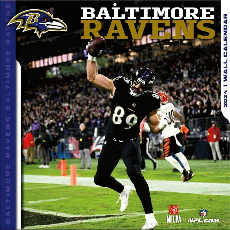 Ravens 2025 Wall Calendar gelya siouxie