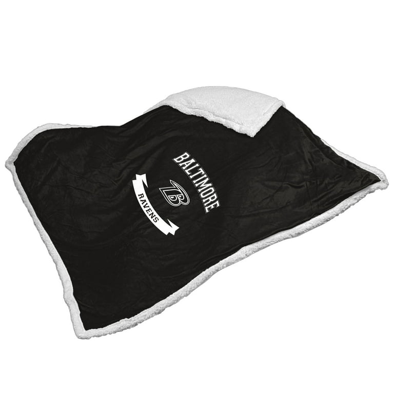 Baltimore Ravens 50 x 60 Sherpa Blanket Walmart