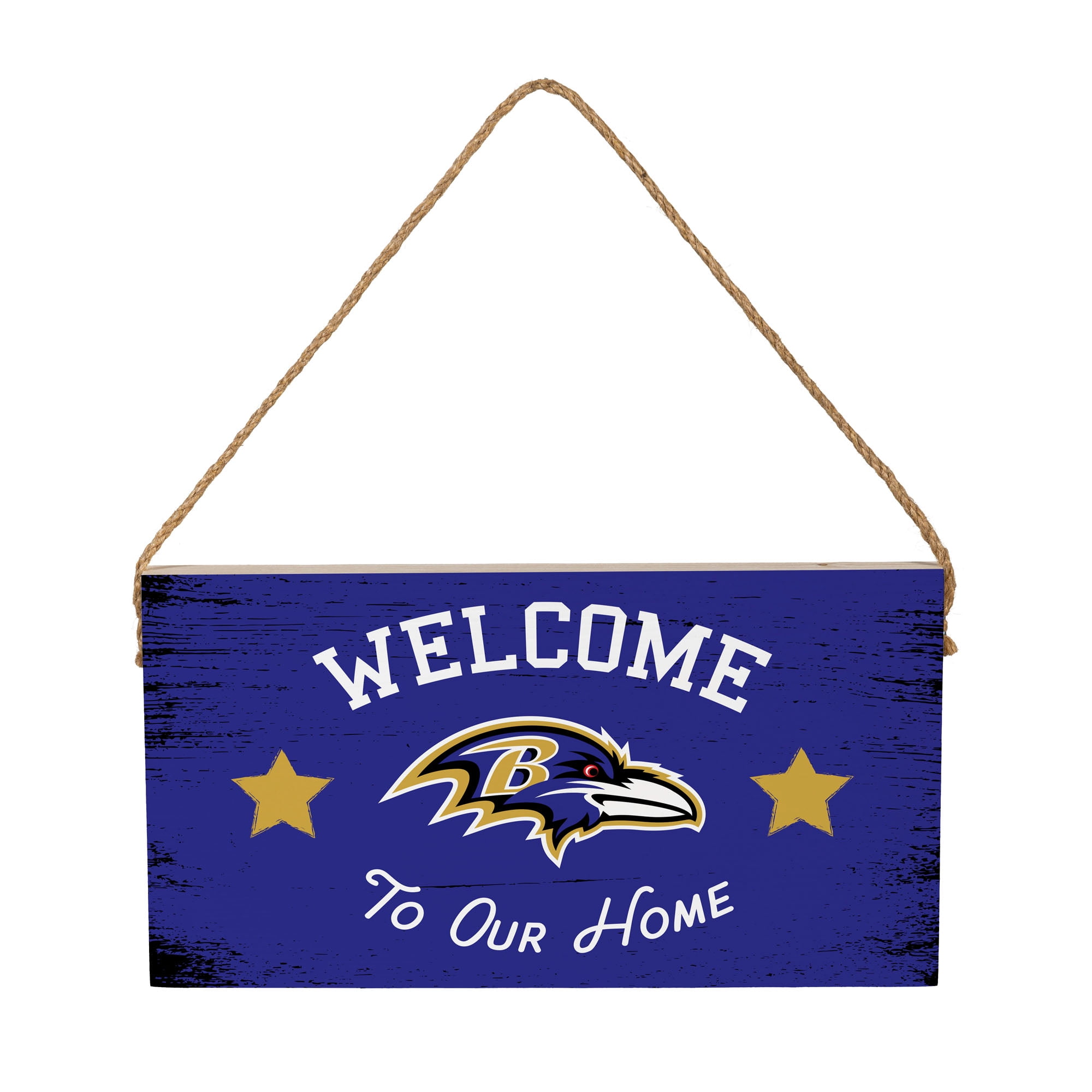 Baltimore Ravens Welcome Home Garden Flag - Double Sided, 12.5x18 Inches, Officially Licensed NFL Decor