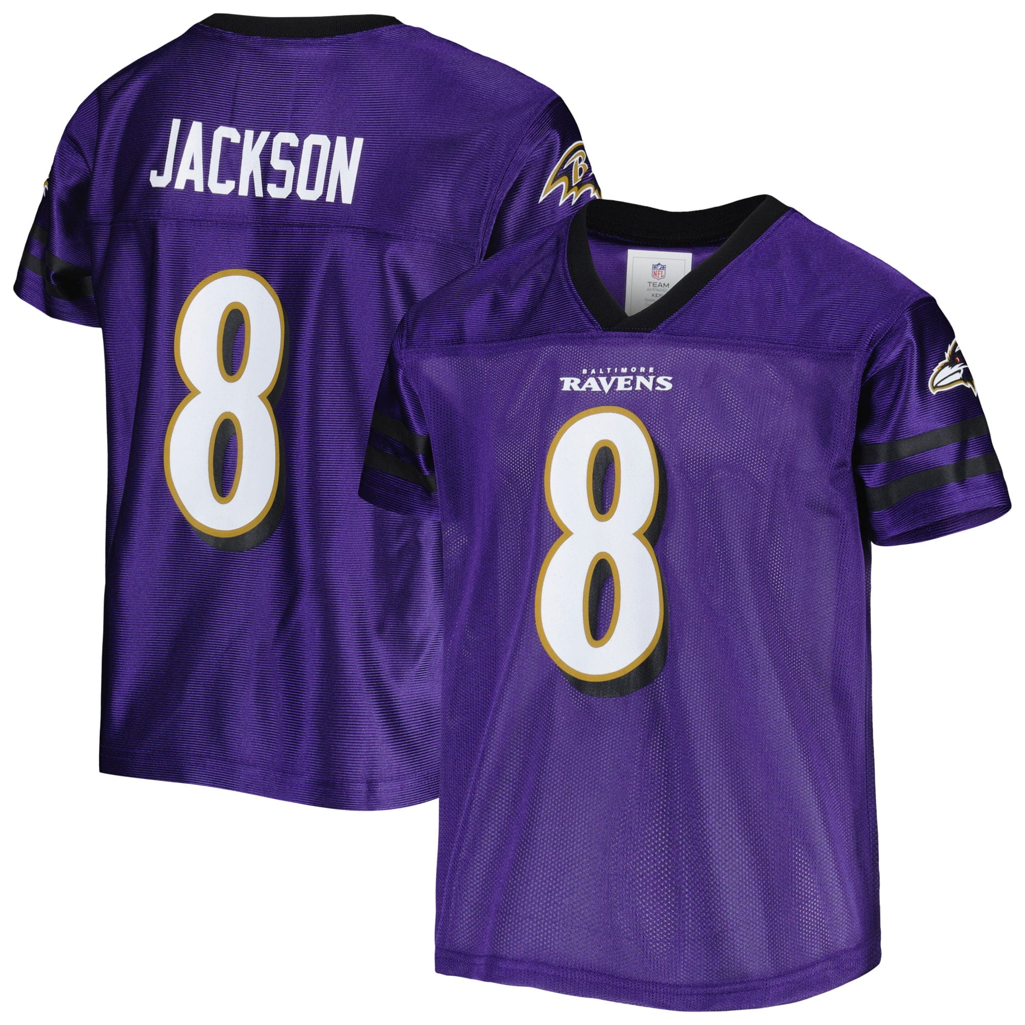 Baltimore Ravens Boys 4 18 Player Jersey Jackson 9K1BXFGMX XXL18 Walmart