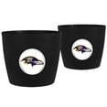 thumbnail image 1 of Baltimore Ravens Two-Pack Button Pot Set, 1 of 2