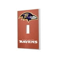 thumbnail image 1 of Baltimore Ravens Football Design Single Toggle Light Switch Plate, 1 of 4