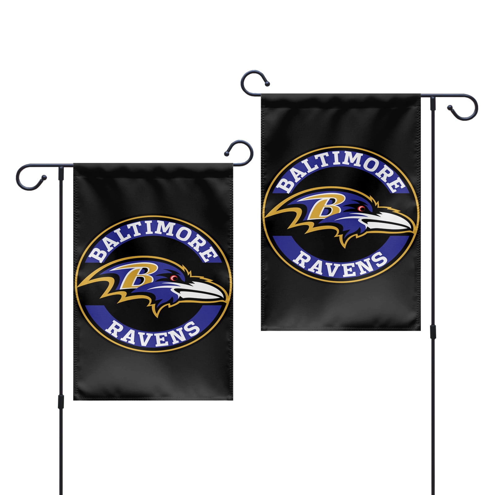 Baltimore_Ravens Garden Flag 3*5FT Porch Patio Lawn Seasonal Outside