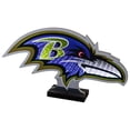 thumbnail image 1 of Baltimore Ravens LED Infinity Logo Light, 1 of 7