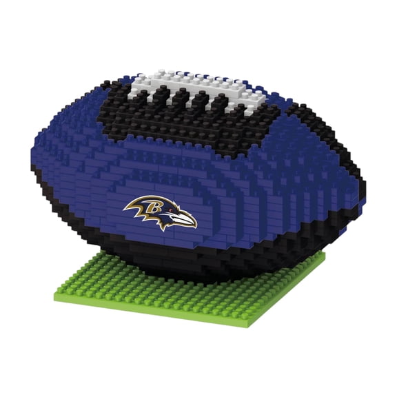 Baltimore Ravens NFL BRXLZ Football 728-Piece Building Block Set