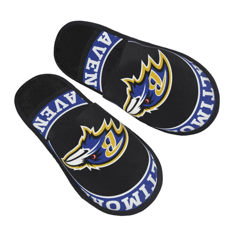 Ravens slippers walmart best sale