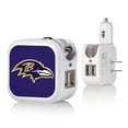 thumbnail image 1 of Baltimore Ravens Solid Design USB Charger, 1 of 1