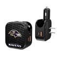thumbnail image 1 of Baltimore Ravens Team Logo Dual Port USB Car & Home Charger, 1 of 1
