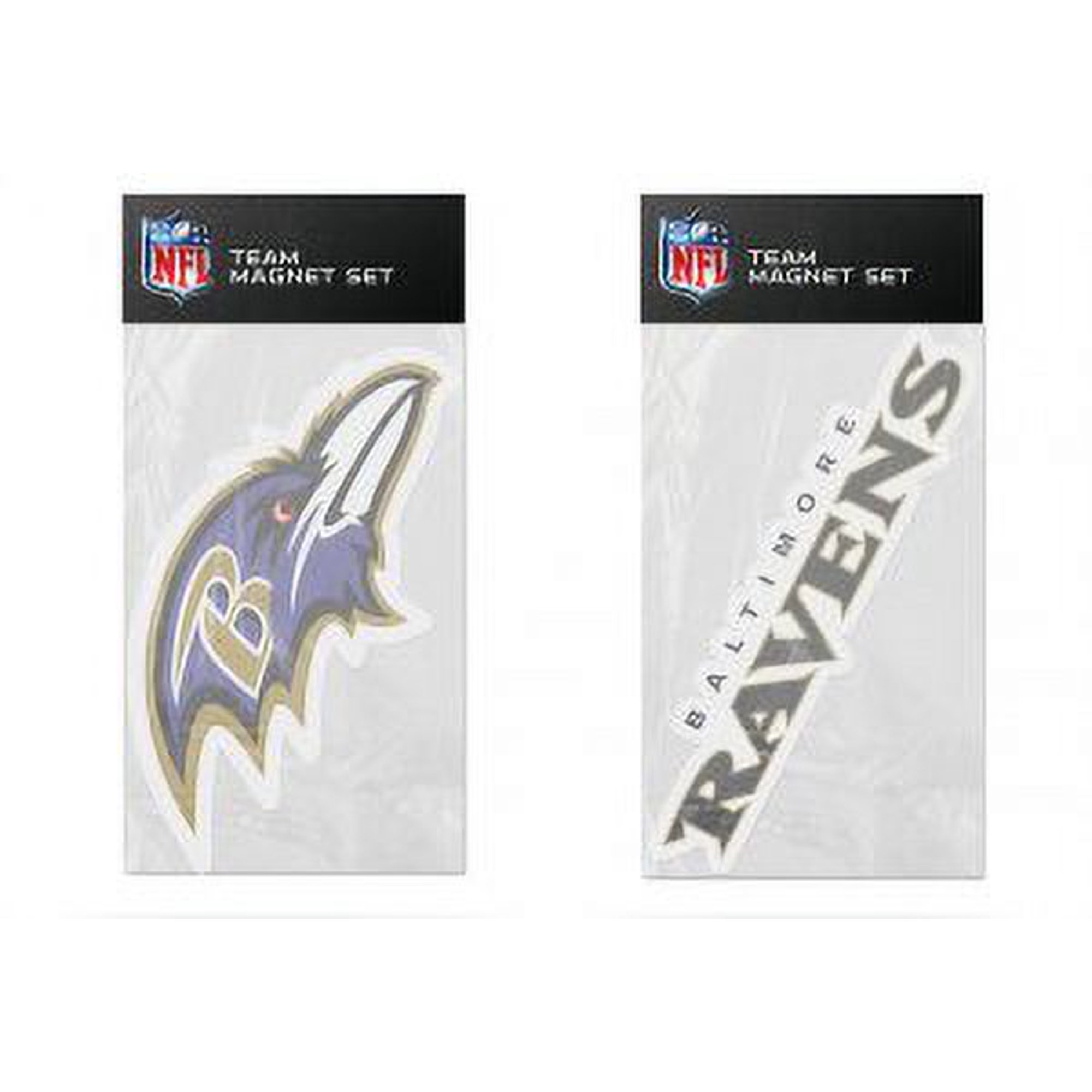 Officially Licensed NFL Team Schedule Magnet Set - Ravens