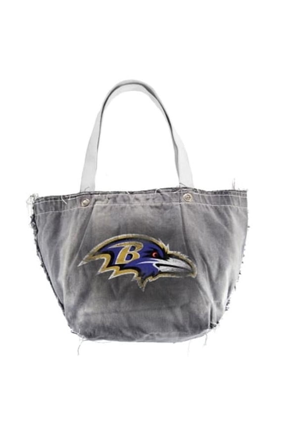Baltimore Ravens VF Licensed Sports Group 3001-RAV Vintage Tote - Purple - 20in. x 6in. x 13in.