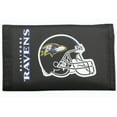 thumbnail image 1 of Baltimore Ravens Nylon Trifold Wallet, 1 of 2