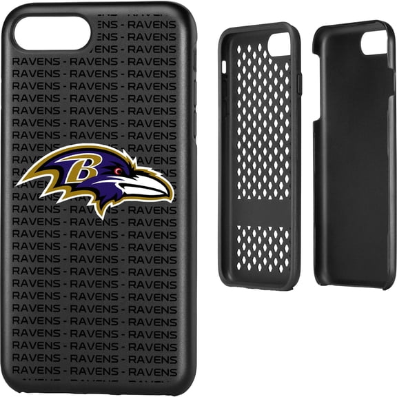 Baltimore Ravens iPhone Rugged Case with Text Design