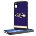 thumbnail image 1 of Baltimore Ravens iPhone Rugged Stripe Design Case, 1 of 5