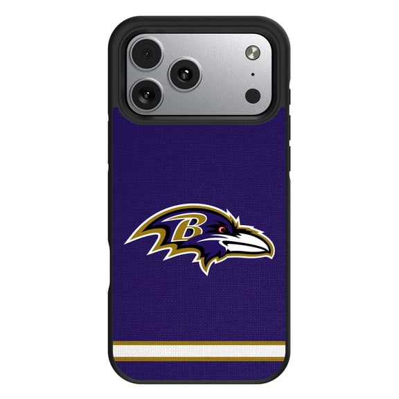 Keyscaper Baltimore Ravens Bump Case with 8.2ft Drop Protection