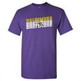 thumbnail image 1 of Baltimore Retro Repeat - Sports Team City Pride Tailgating T Shirt - Large - Purple, 1 of 6