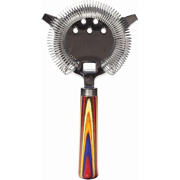 Baltique Marrakesh Collection Hawthorne Cocktail Strainer, Stainless Steel Bar Strainer