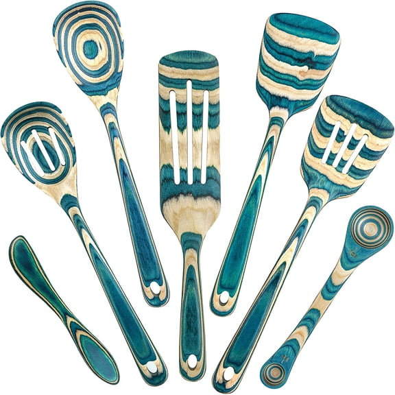 Baltique Mykonos Collection 7 Piece Cooking Utensil Set, Safe for Nonstick$$Home Decor, Kitchen, & Other