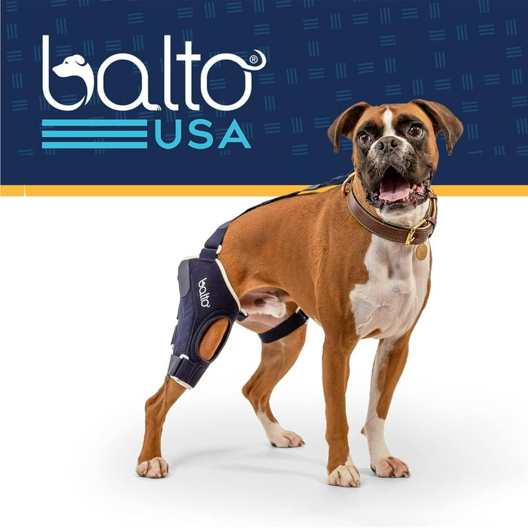 Balto Jump CCL Brace Dog Knee Brace Brace with Aluminum Splints Pre Post Surgery Support Helps Prevent New Injuries Right Leg Extra Extra Small Walmart
