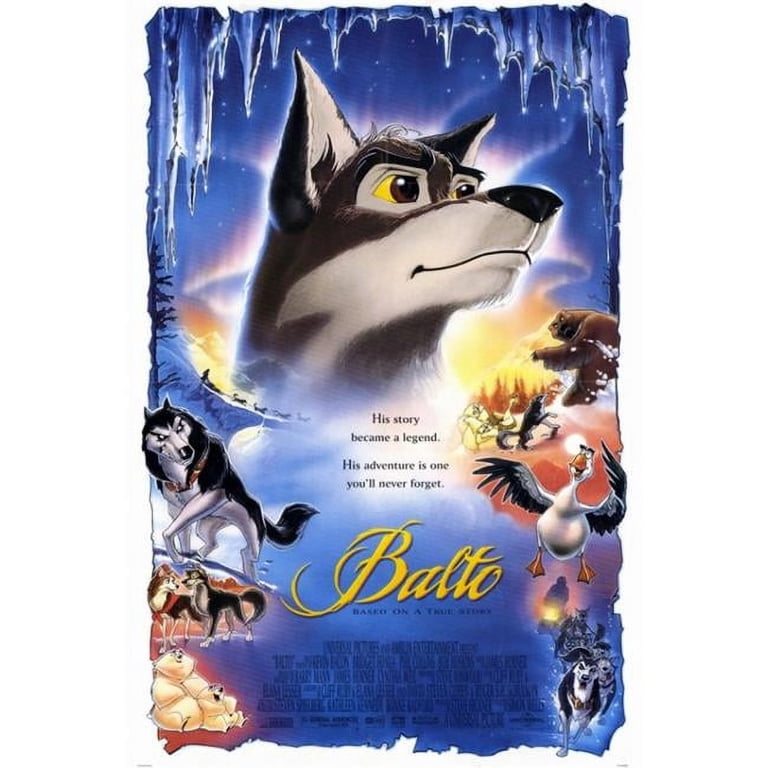 Balto バルト ポスター B2 1990年代 Balto Movie Poster - 27 x 40 in. - Walmart.com