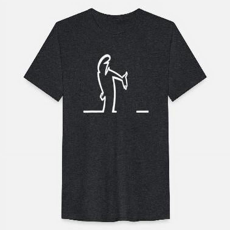 Zomer T-shirts voor Heren Balum La Linea Grappig Grafisch T-shirt Katoen Comfortabel Premium Camisetas kopen vanaf een prijs van 15
