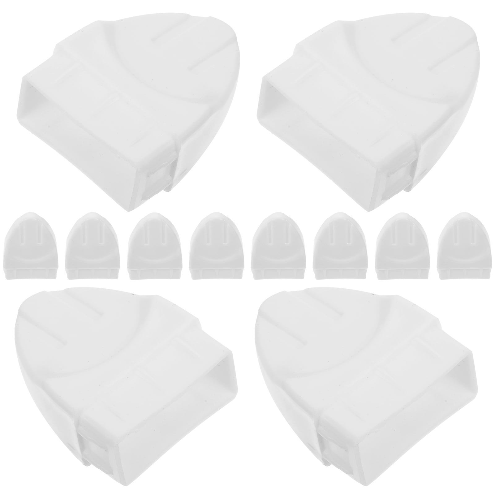 Baluster Cap 20 Pcs Fence Post Caps Accessory Railer Railings Column