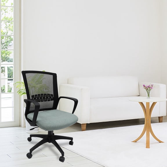 Baluue Office Chair Elastic Seat Olive Pc
