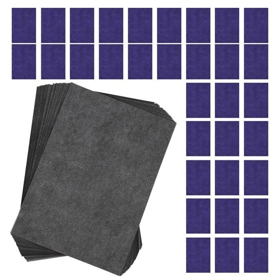 Baluue 100 Sheets Black Graphite Transfer Paper for Artists, Designers, Tracing, Copying, and Artwork Transferring Projects