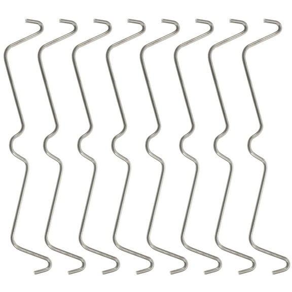 Baluue Stailess Steel Peg Locks for Pegboard Accessories 100Pcs