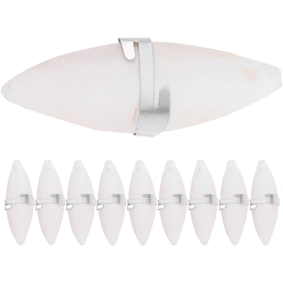 Baluue Bird Treats for Parrots Molar Toy White 10pcs