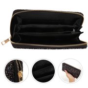 Baluue Women's Card Wallet Pouch with Iron Closure, Compact and Stylish, 1 Set