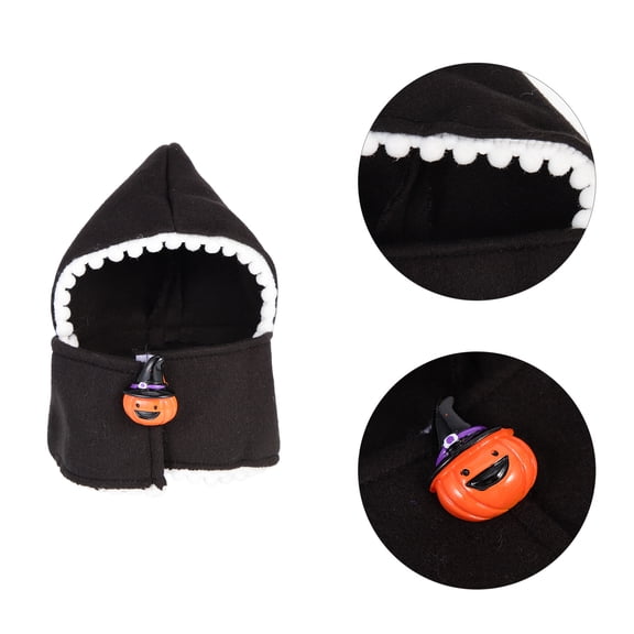 Baluue 1Set Bunny Decorations Black Cotton Rabbit Shape Christmas Celebration