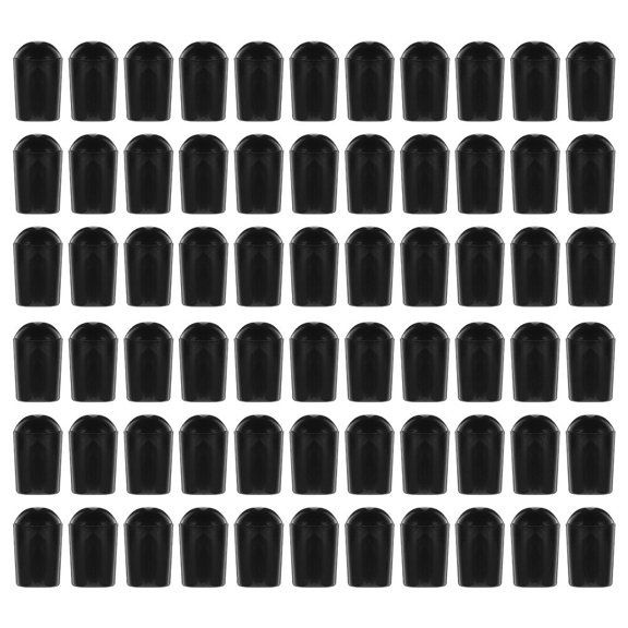 Baluue 200 Pcs Hanger Connection Hook Black PVC Wear Resistance for General Users