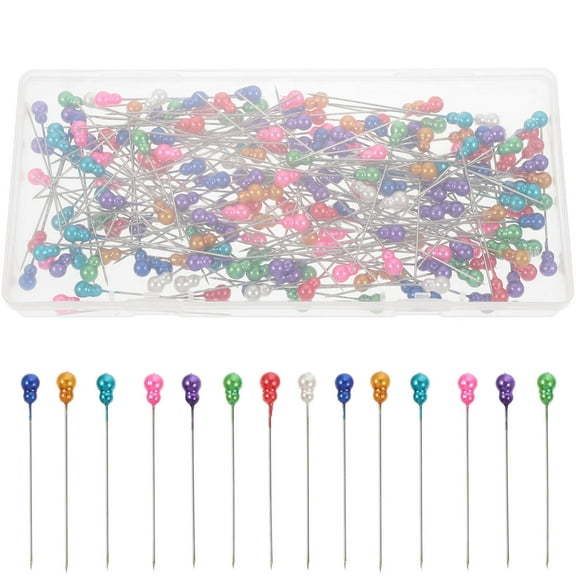 Baluue 200-Piece Assorted Color Sewing Pins Set for Quilting, Fabric, Crafts, Projects and Sewing Needs