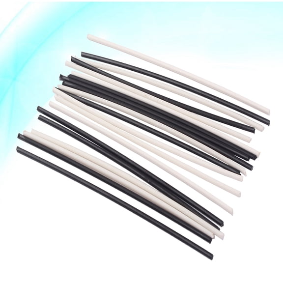 Baluue 20Pcs Guitar Fingerboard Dots Plastic Colorfast Fret Markers for Electric Acoustic Bass Guitars