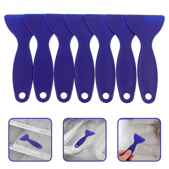 Baluue 20pcs Ice Removing Tool Plastic Blue Refrigerator Cleaning Tool