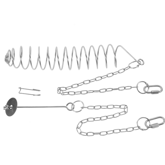 Baluue Bird Food Skewer Hanging Vegetable Treat Skewer Stainless Steel Silver 2Pcs